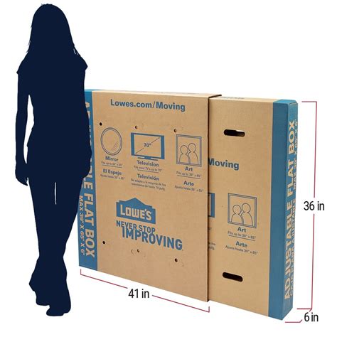 large cardboard tv moving box